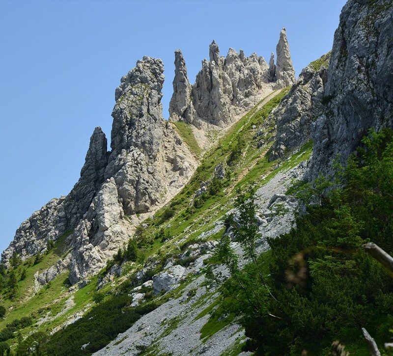 Felswand Ammergebirge