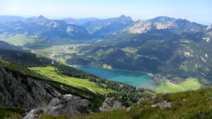 Blick auf den Haldensee